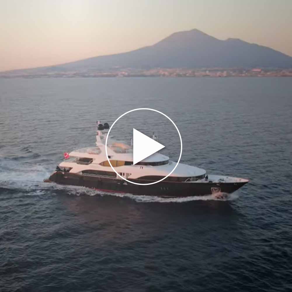 45 meter Benetti yacht wrap