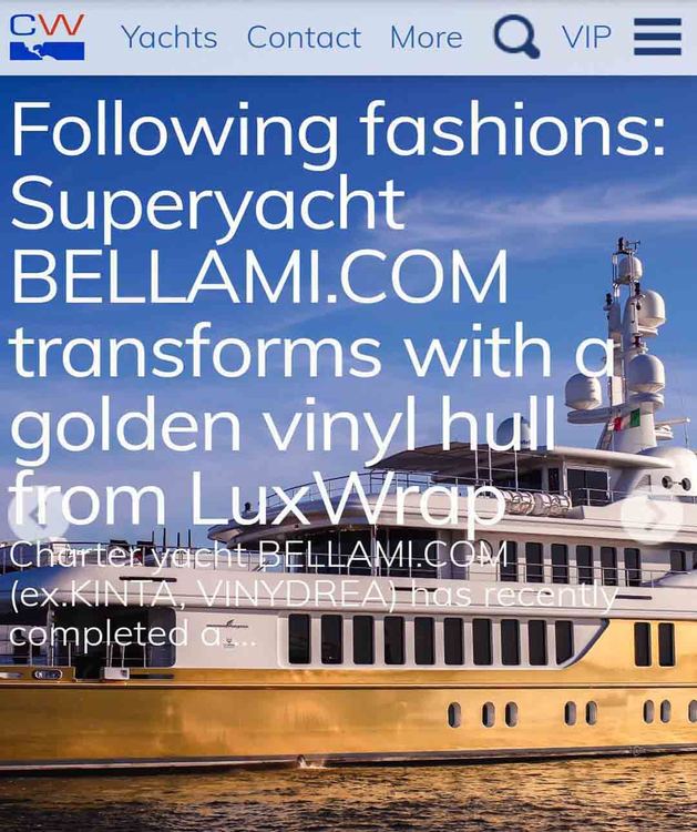 Yacht Wrap